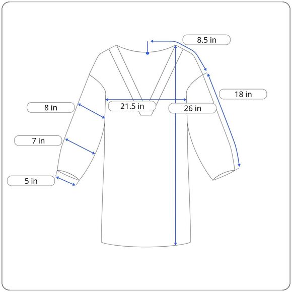 JM Collection Tunic Top Womens NO SIZE TAG Long Sleeve Burgundy Multicolor Casal - Picture 5 of 5